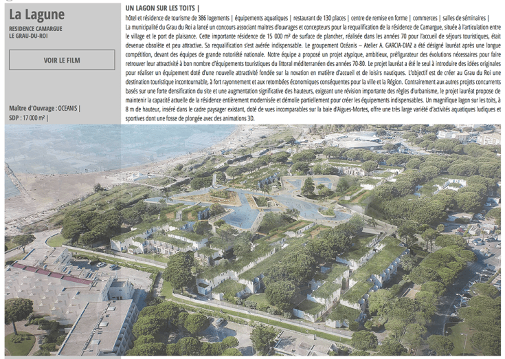 Projet initial - Hôtel Résidence de Camargue